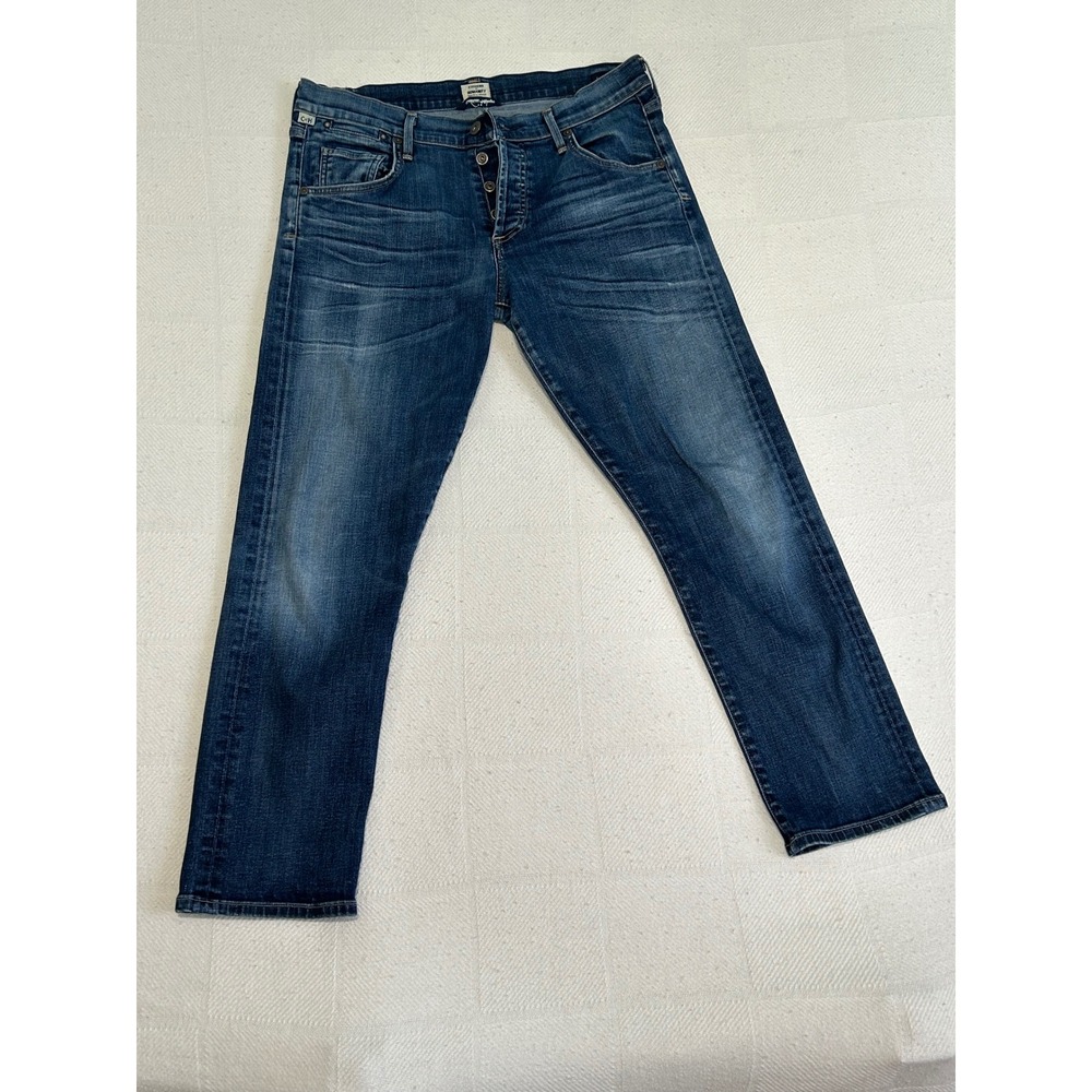 Citizens of Humanity Emerson Slim Boyfriend Jeans Premium Vintage Blue Size 29